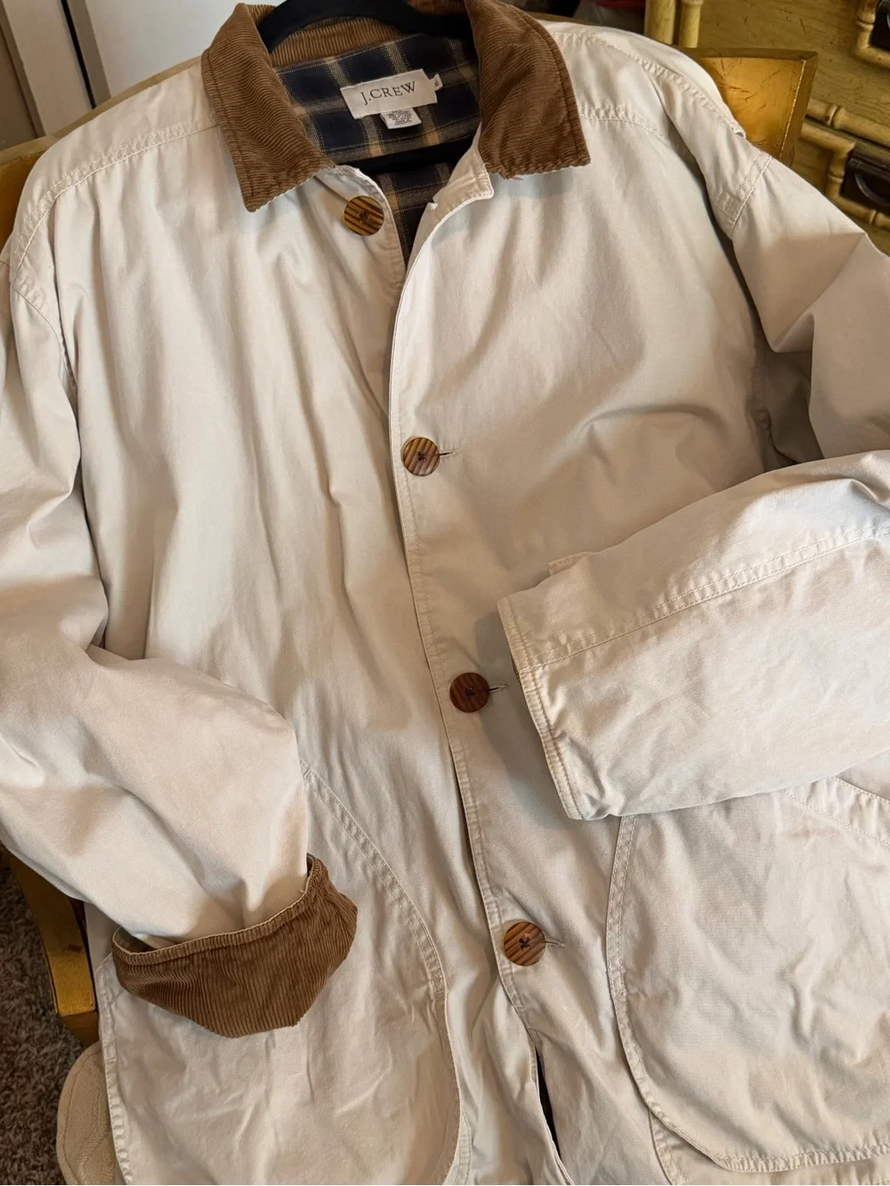 Vintage 90s J Crew Barn Coat-Men’s  XL chore coat